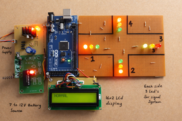 Arduino-Based Traffic Configuration System