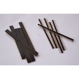 Combo 40 Pin Strip 5xMale and 5xFemale Berg Strips