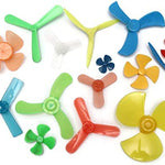 Combo of Different Sizes & Type Fan Propeller (15 Pcs)
