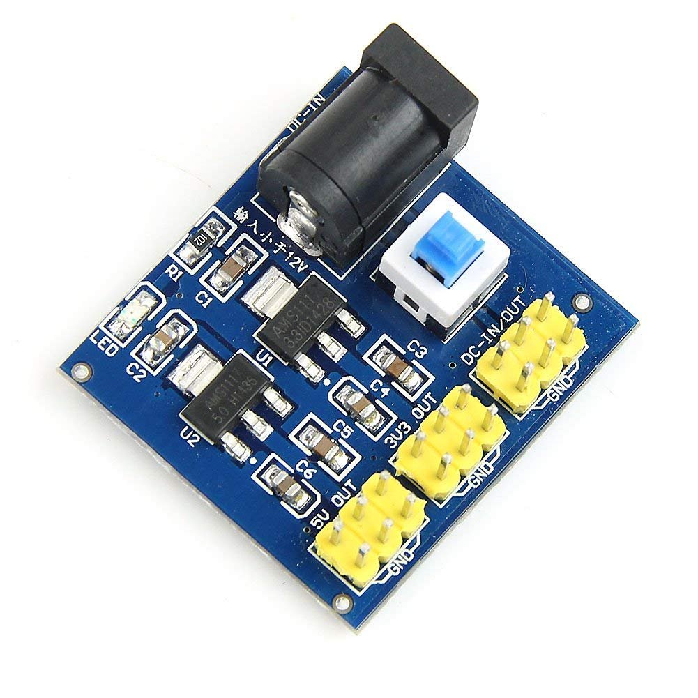 DC-DC 12V to 3.3V 5V 12V Power Module Multi Output Voltage Conversion