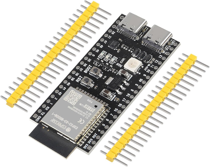 ESP32-S3 DevKit-N16R8 Board | OTG USB + USB-to-Serial | 16MB Flash, 8MB PSRAM | Wi-Fi & Bluetooth 5 | Ideal for IoT | UNO & MicroPython Support | Unsoldered