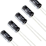 Electrolytic capacitor 10uf (5 pcs)