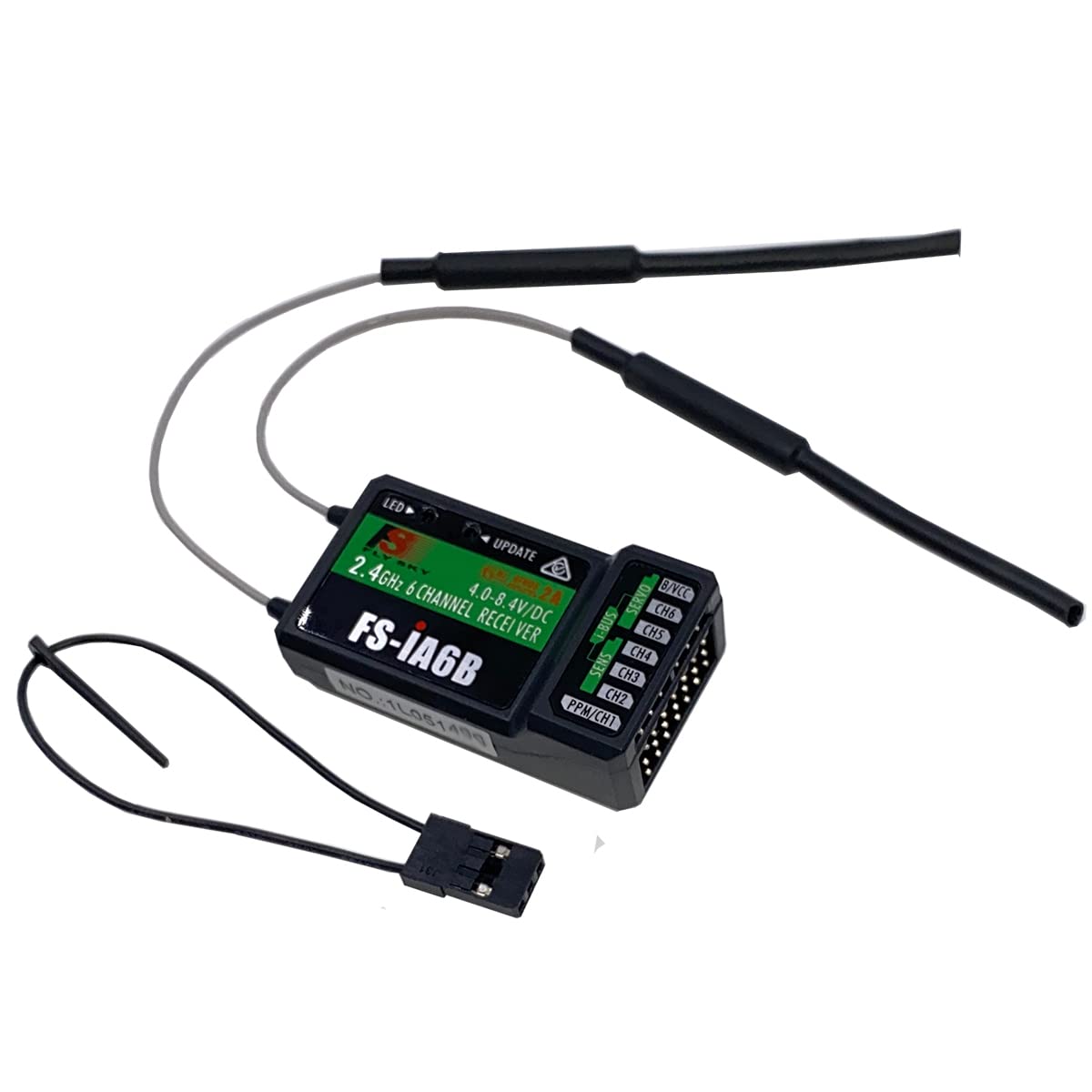 FlySky FS-i6 2.4G 6CH PPM RC Transmitter With FS-iA6B Receiver