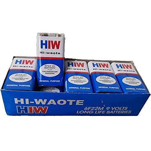 HW Battery 9V DC (10 pcs)
