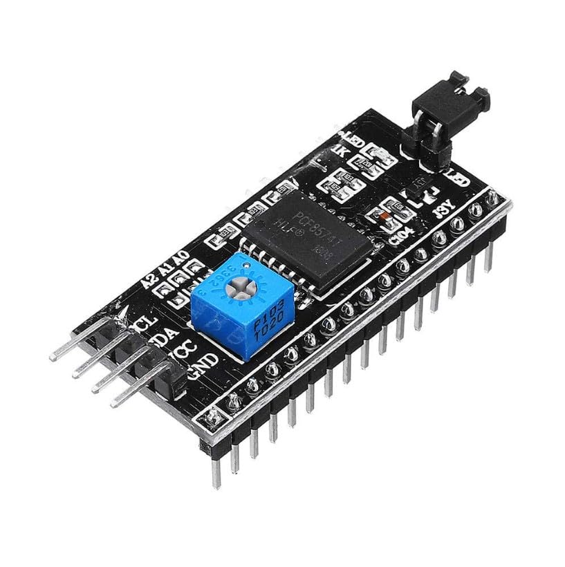 I2C Serial Interface Adapter Module for 16x2 (1602) Character LCD