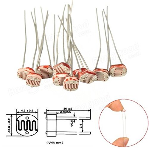 LDR sensor 5mm (3 pcs)