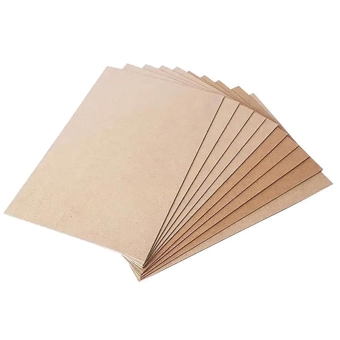 MDF Cardboard Sheet 4mm (1ft x 1ft) 1 pcs