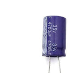 4700 micro farad 35 volt electrolytic capacitor