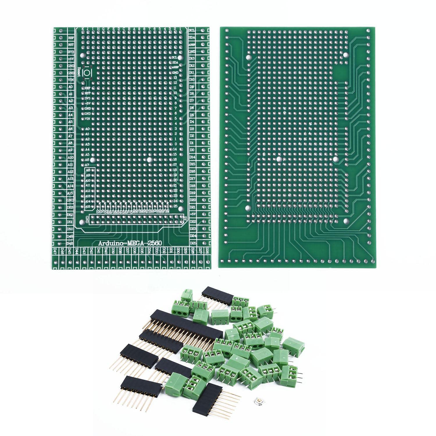 Mega 2560 Prototype Screw Terminal Block Shield Board