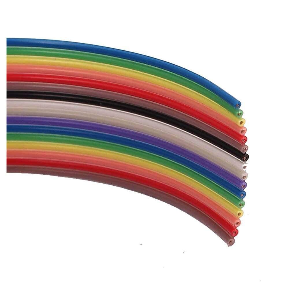 Multicolor 10 Core Ribbon-Wire