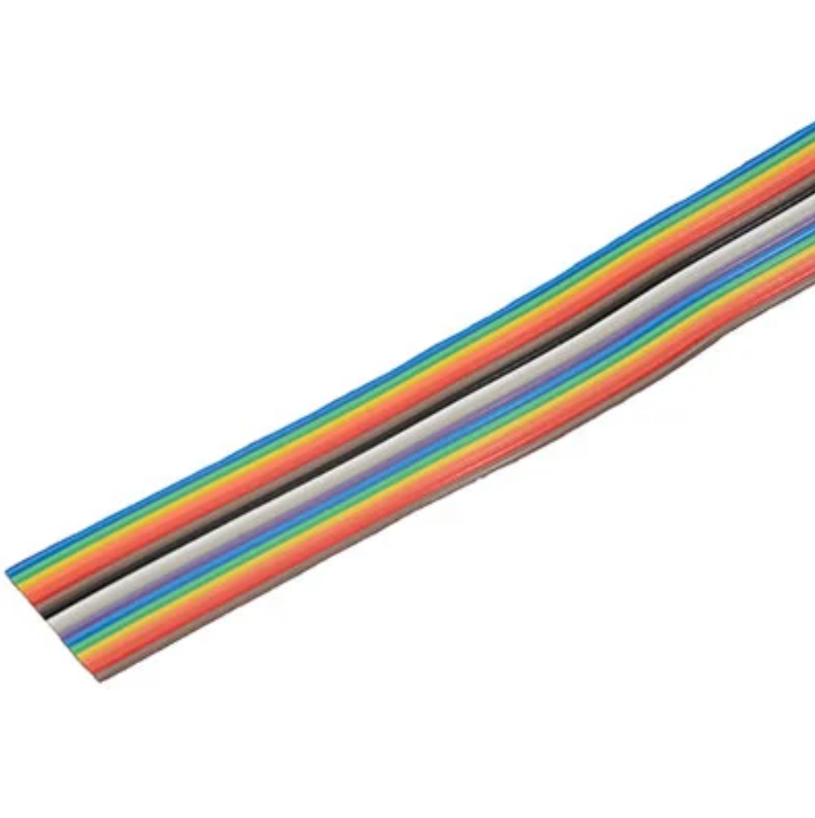 Multicolor Flat Ribbon Cable 10 wire per 1 meter