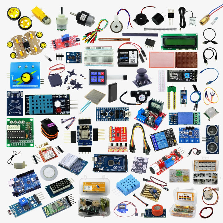 Atal Tinkering Lab – Package 1 – Electronics, Robotics, IoT &amp; Sensors