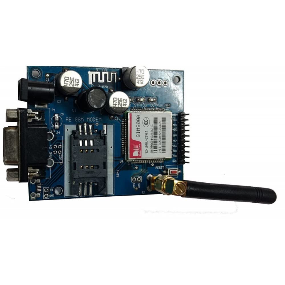 SIM900A GSM GPRS Module with RS232 Interface and SMA Antenna – Electro ...