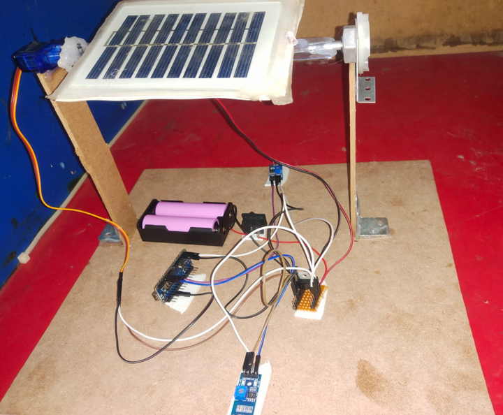 Solar Tracking system mini project kits