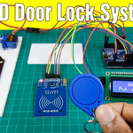 RFID Door Lock and Unlock Project Components