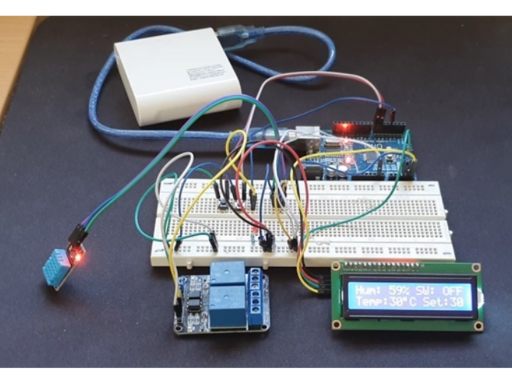 Temperature Control Home Automation Project