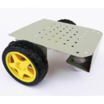 Robotic Chassis with Wheels and Motors
