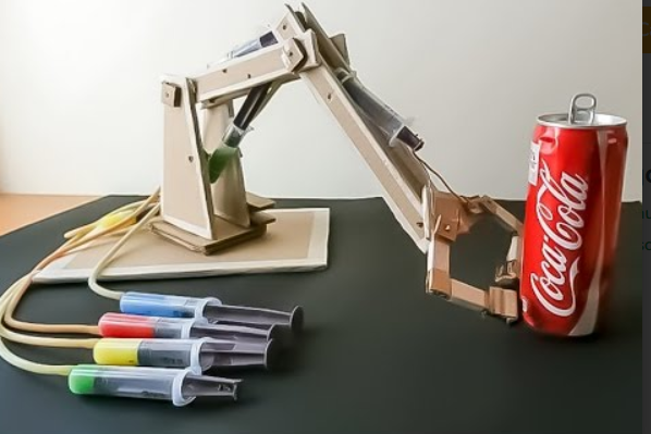 Science Crain Machine Hydraulic Crane – science kit – Electro Robo Store