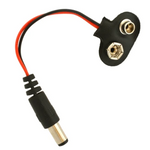 9v Battery Snap + DC Jack