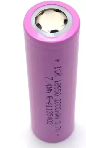 2200mAh 3.7v 18650 Li-ion  Battery-(3pcs)