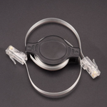 1.5 meter RJ45 Retractable Travel Network Cable