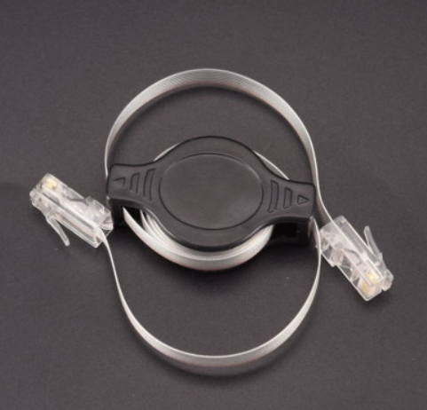 1.5 meter RJ45 Retractable Travel Network Cable