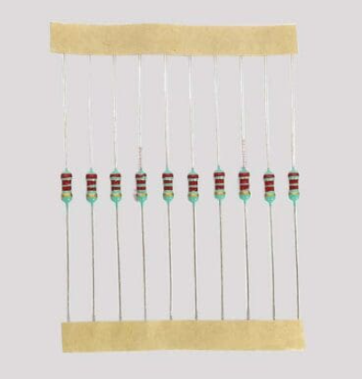 27 ohm 1/4 Resistors (10 pcs)