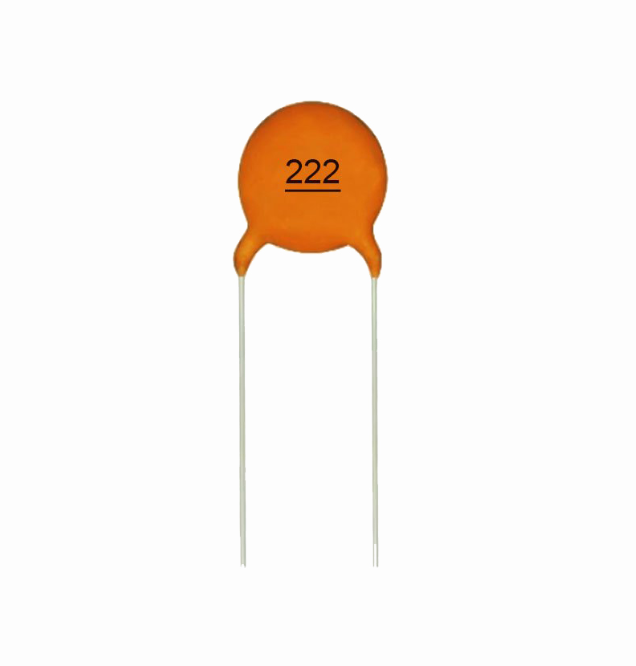 0.001uF - (102) Ceramic Capacitor - 5 Pcs