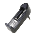 Single slot li-on 18650 battery charger