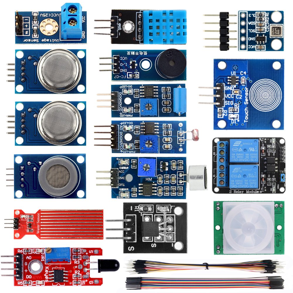 Smart Home Sensor Modules Kit for Arduino Raspberry Pi