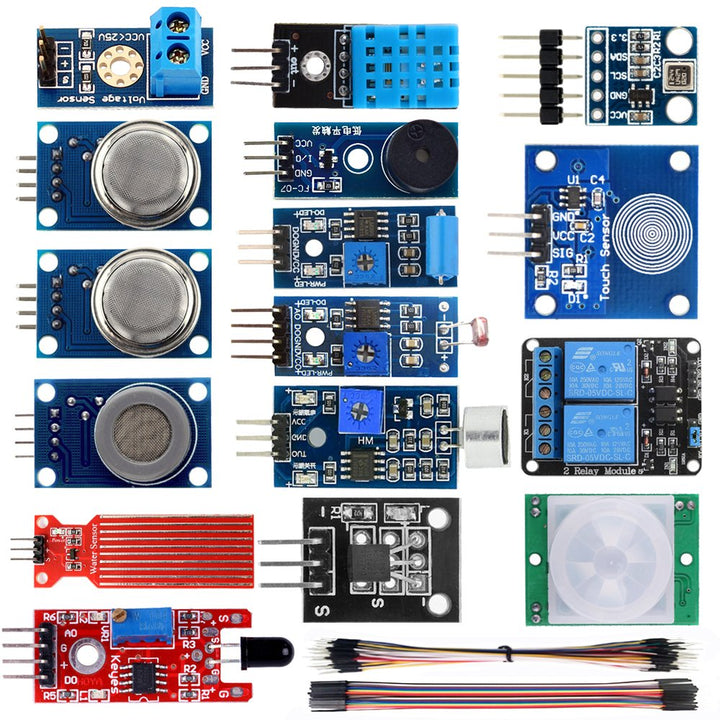 Smart Home Sensor Modules Kit for Arduino Raspberry Pi
