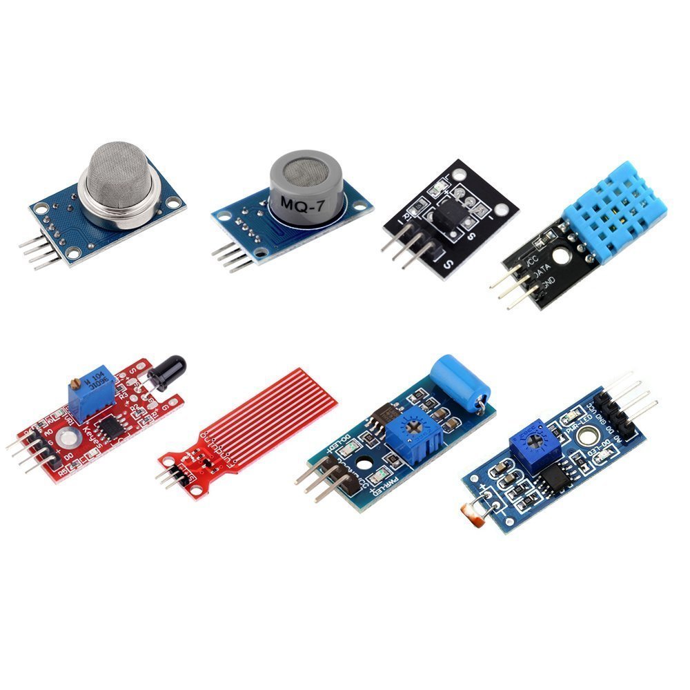 Smart Home Sensor Modules Kit for Arduino Raspberry Pi