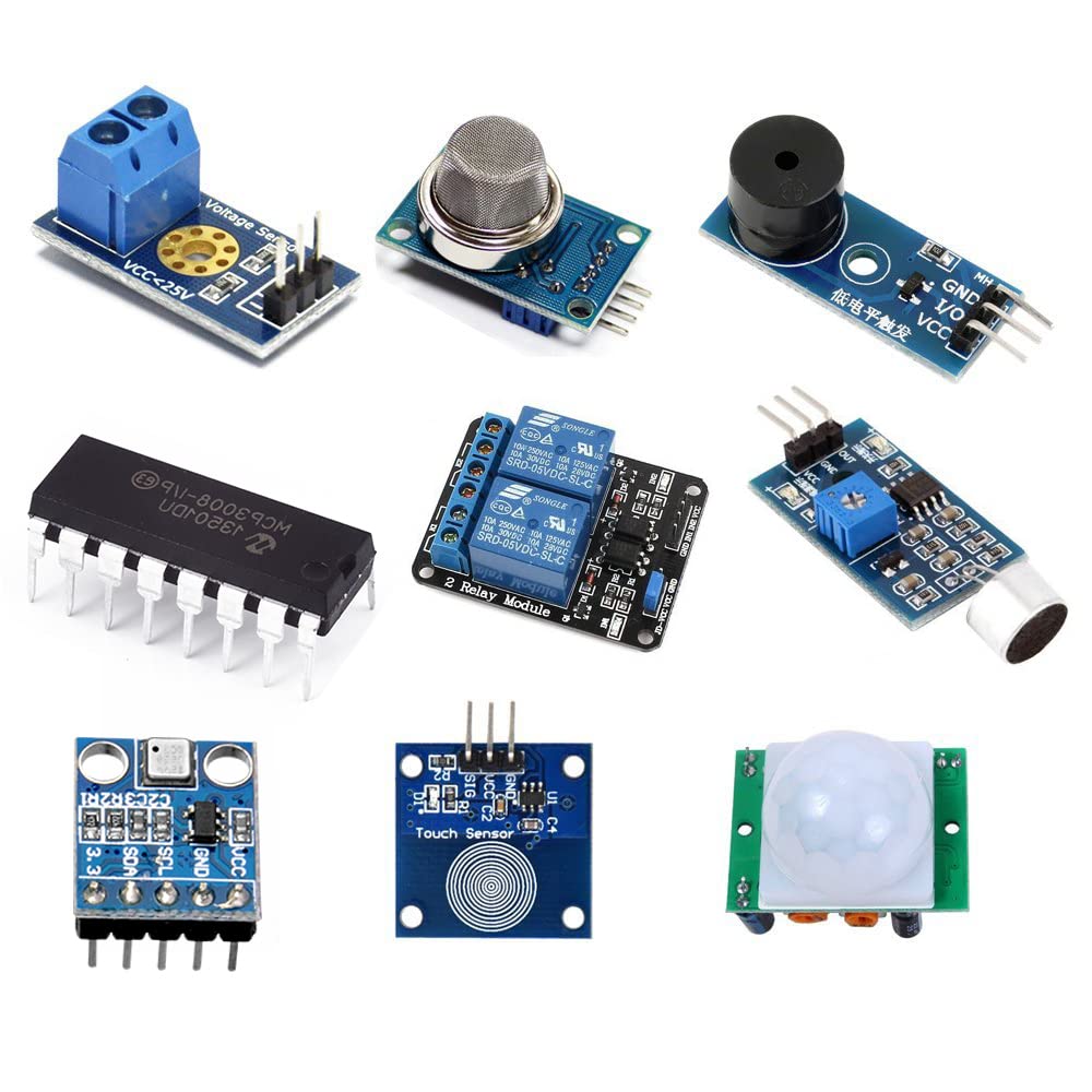 Smart Home Sensor Modules Kit for Arduino Raspberry Pi