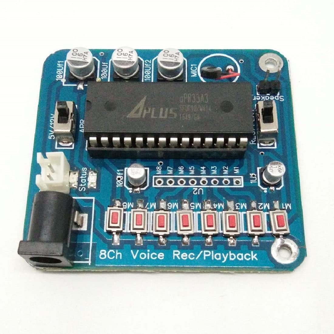 Oice Playback Module Buy Voice Playback Module (8 Channel) Online in India | Electro Robo Store