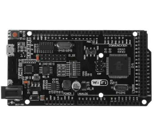 Arduino Mega 2560+WiFi R3 ATmega2560+Node MCU ESP8266 CH340G Compatible Board