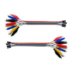 Alligator Clip to Female Jumper Cable