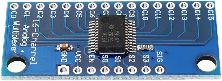 CD74HC4067 CMOS High Speed 16-Channel Analog Multiplexer Module