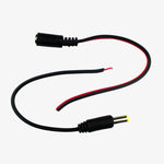 5mm DC Jack Male-Female Pair Connector with Wire
