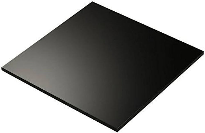 Black Acrylic Sheet (1ft x 1ft) (1 Pcs)