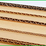 3mm 5mm Thickness Flute Corrugated CardBoard Sheet