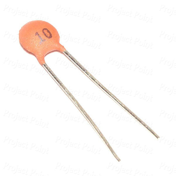 10 pF 50V Capacitor (5 Pcs)