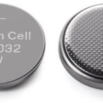 CR2032 3V 225mAh Lithium Coin Cell Battery V (Pack of 2)