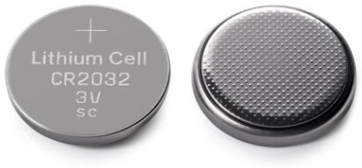 CR2032 3V 225mAh Lithium Coin Cell Battery V (Pack of 2)