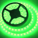 12VDC LED Strips - 5 Meters Roll (Green)