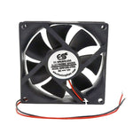Small 8025 3 Inch (80x80x25mm) Brushless 12v Dc Exhaust Cooling Fan