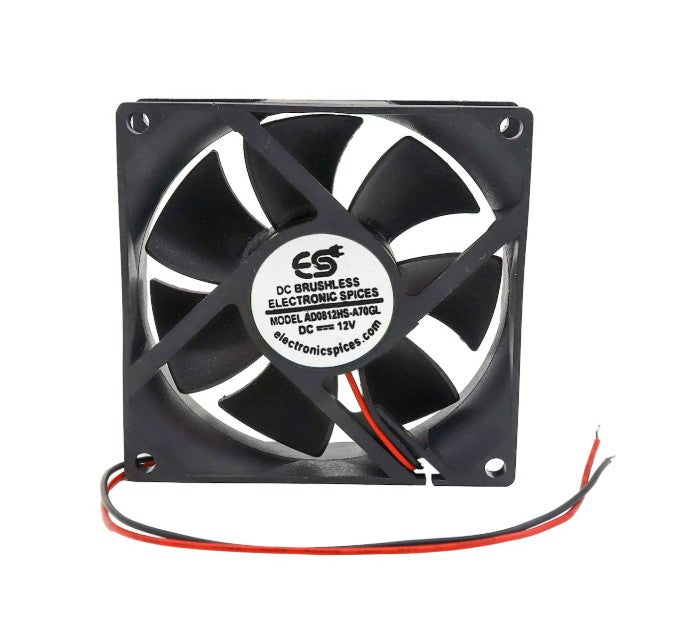 Small 8025 3 Inch (80x80x25mm) Brushless 12v Dc Exhaust Cooling Fan