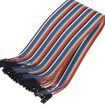 Female to Female Jumper Wires (20cm) 40pcs