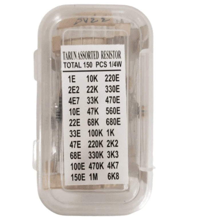 Resistor Box (150 Resistors and 30 Values)