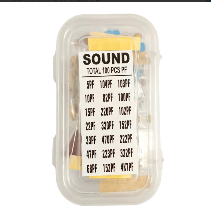 Ceramic Capacitor Box - 100 pieces