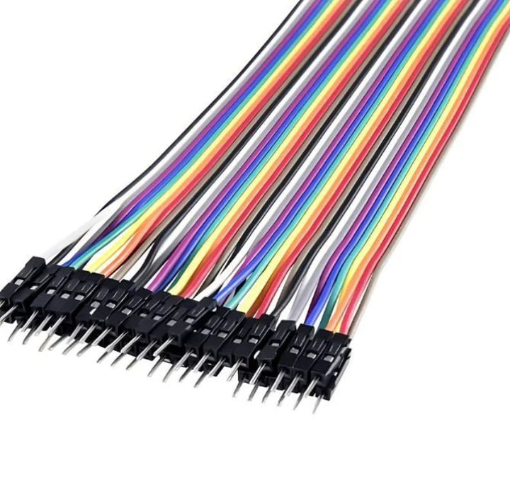 Male to Male Jumper Wires (20cm) 40pcs